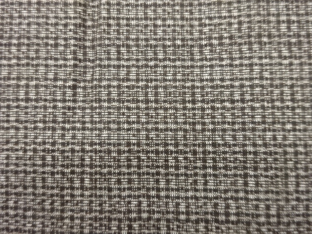 JAPANESE KIMONO / ANTIQUE MENS HAORI / SILK / DORO OSHIMA TSUMUGI